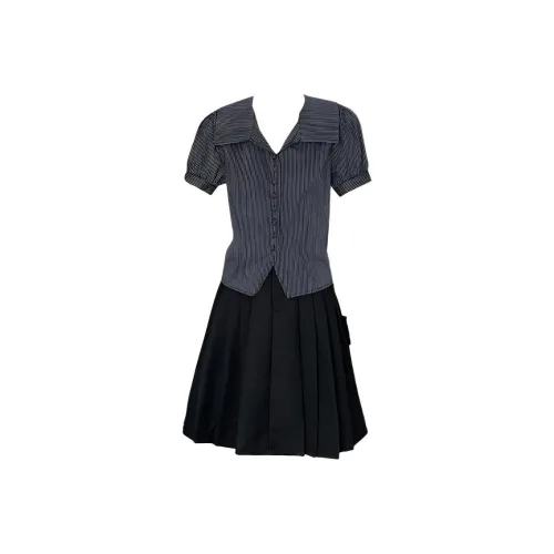 SKYA Короткий рукав Платье Женское