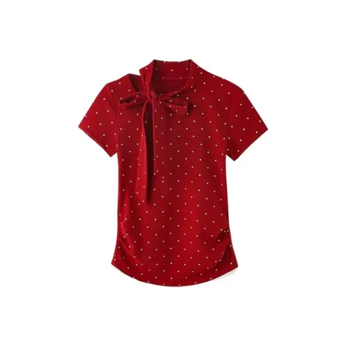 ABCMININ Красный Женские Футболки