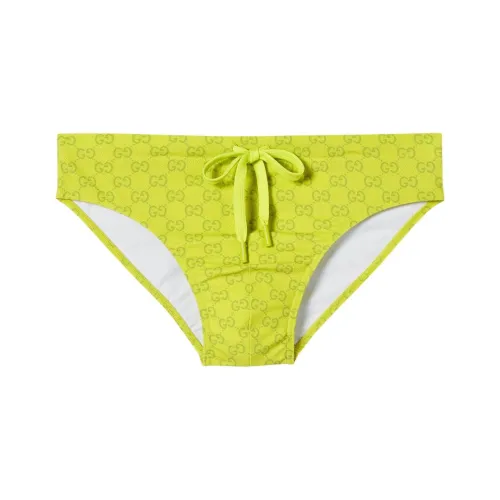GUCCI Плавательные шорты Мужские Lime Green