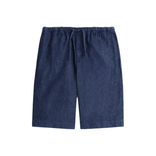 COS Серо-голубые мужские джинсовые шорты