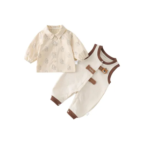 XiaoJinBu Повседневная спортивная одежда 2 предмета комплект для малышей и детей дошкольного возраста