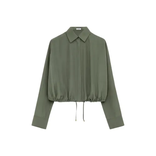LOEWE Зеленые Женские Рубашки