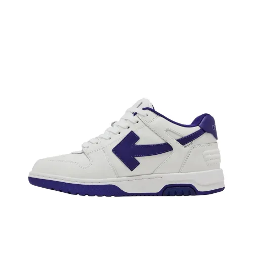 Off Белый Out Of Office Низкий Топ Скейтборд Кроссовки Мужские Белые