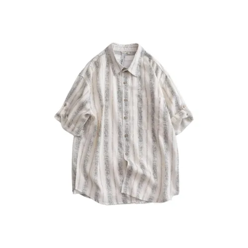 MAREA VESUVIO Абрикос Мужские Рубашки