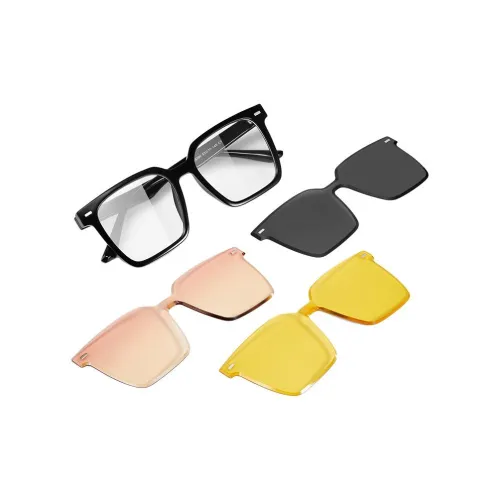 MUYKUY TR90 Нержавеющая Сталь Квадратные Оправы для Очков Унисекс