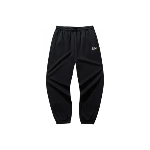 ANTA Sports Life Collection Вязаные тренировочные штаны унисекс основной цвет черный