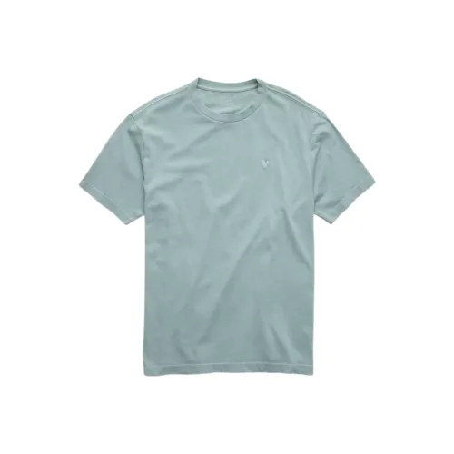 AMERICAN EAGLE Синий Мужская T-Рубашка