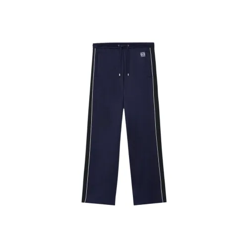 LOEWE Темно-морские синие мужские повседневные брюки