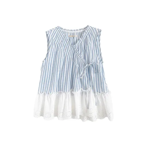 OUBO Синие Женские Майки