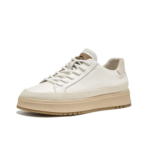 WH Устойчивый к истиранию противоскользящий низкий топ кэжуал мужской белый