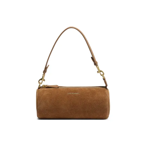 BELLE Искусственная кожа Сумка через плечо Маленькая Женская Коричневый Кофейный