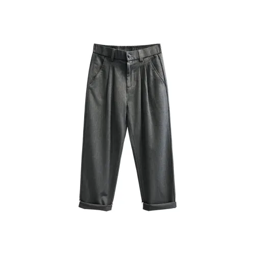 YGQPZHZ 2025 Loose Fit Straight Fit Long Pants Men's