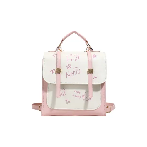 HCXK ПУ (полиуретан) Рюкзак Стандартный Женский Розовый