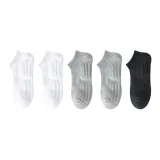 5 пар (Черный 1 + Белый 2 + Светло-серый 2)