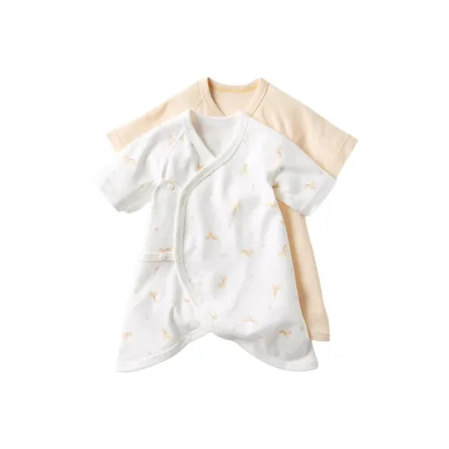 UNIQLO Крем Унисекс Комбинезоны / Ползунки