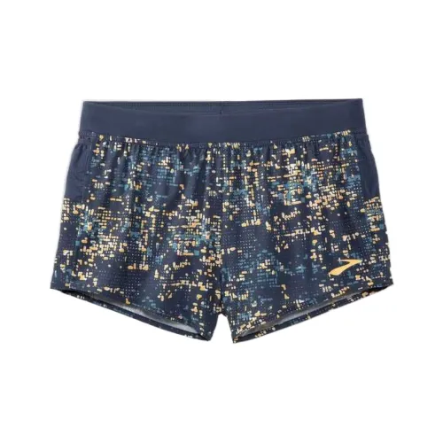 Brooks Темно-синий Мужские спортивные шорты