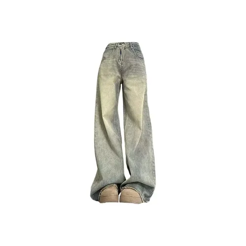 REXSHION Ностальгический синий Женские джинсы