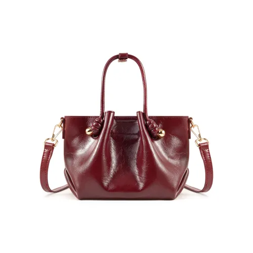 Vigno PU (полиуретан) Одно плечо Сумка Женская Красная