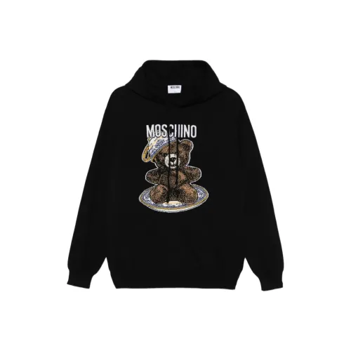 MOSCHINO Мужские черные свитшоты