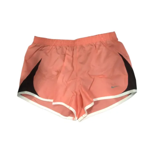 NIKE Оранжево-розовые Женские Спортивные Шорты