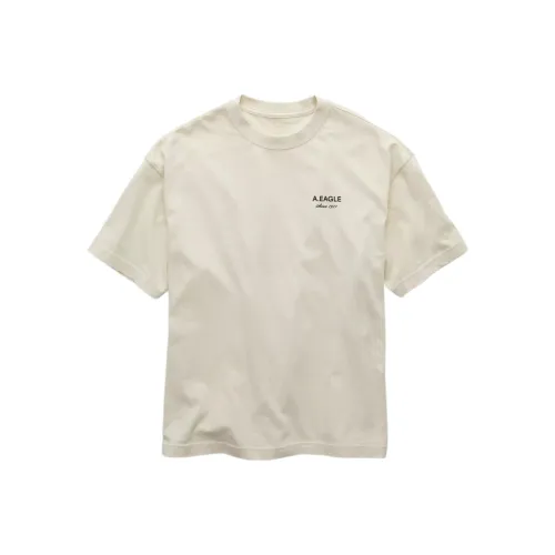 AMERICAN EAGLE Бежевые Мужские T-рубашки
