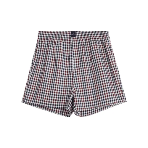 NAUTICA UNDERWEAR Темно-синий, красный, клетка, мужские, боксеры