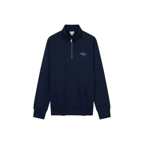 Calvin Klein CEF Темно-синий Синий Мужские Толстовки