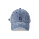 [Vintage Blue Washed Denim] Щенок Темно-синий Вышивка