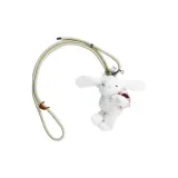 Мягкий и очаровательный кролик шнурок