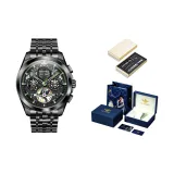 Чисто черный, зеленый, игла