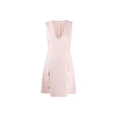 RED VALENTINO Розовые Женские Платья без рукавов