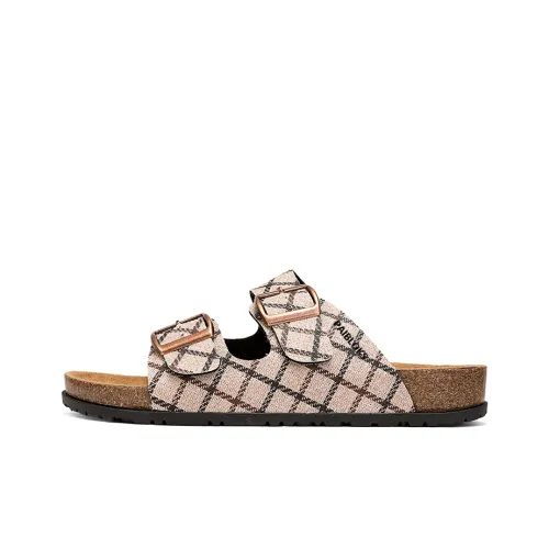 PAIBLOKS Тихий Антибактериальный Слипоны Унисекс Экрю