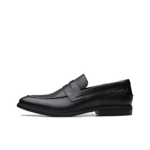 Clarks Banbury Lo Лоферы Мужские Черные