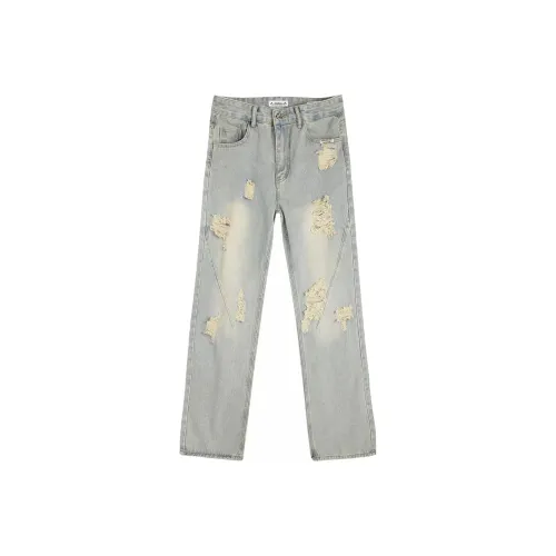 HOKLV Унисекс Джинсы