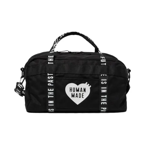 HUMAN MADE Полиэстер Бостон Сумка Сумка Мини Унисекс Черный