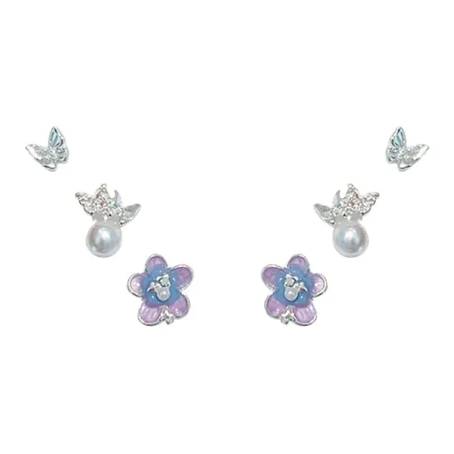 Inkopper Alloy Stud Earrings Women's