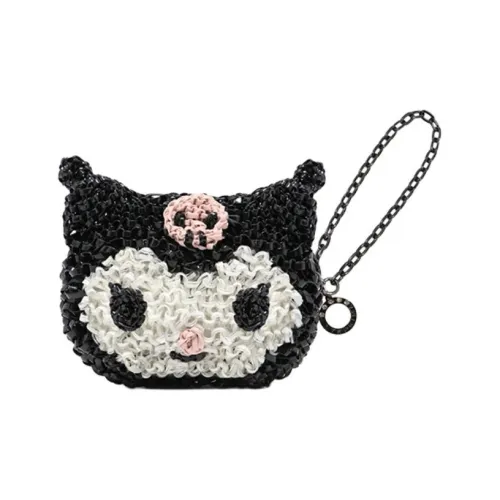 ANTEPRIMA Kuromi Collaboration ПВХ Клатч Монета Кошелек Мини Женский Черный