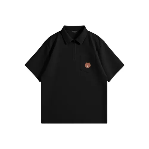 LINE FRIENDS Бурый Медведь Поло Унисекс