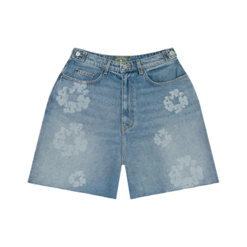 Denim Tears co-brand Джинсовые шорты Мужские Синие