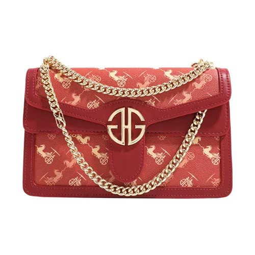 Сумка GHG PVC через плечо сумка на плечо обычная женская красная коричневая розовая зеленая