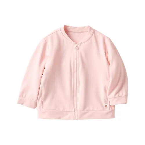 UNIQLO Пастельно-розовый унисекс куртки