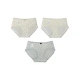 3 шт (Голубой цветок + Розовые цветы + Цветочный узор)