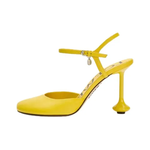 LOEWE Toy Высокие каблуки Желтые Женские