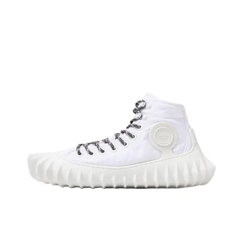 Bottega Veneta Denver High Топ Повседневная обувь Мужская Белая