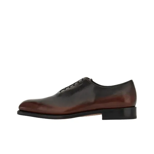 Ferragamo Tramezza Туфли Низкие Коричневые Мужские