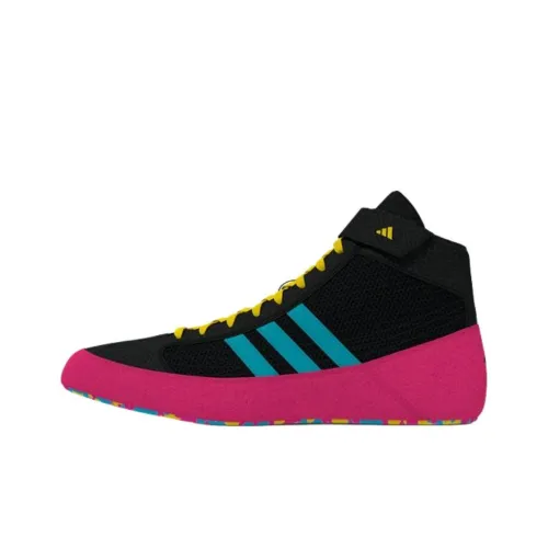 Adidas Дышащие Высокие Кроссовки для Тренировок Унисекс Черные