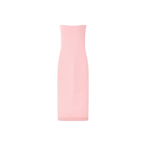 Jacquemus Светло-розовые Женские Платья без рукавов