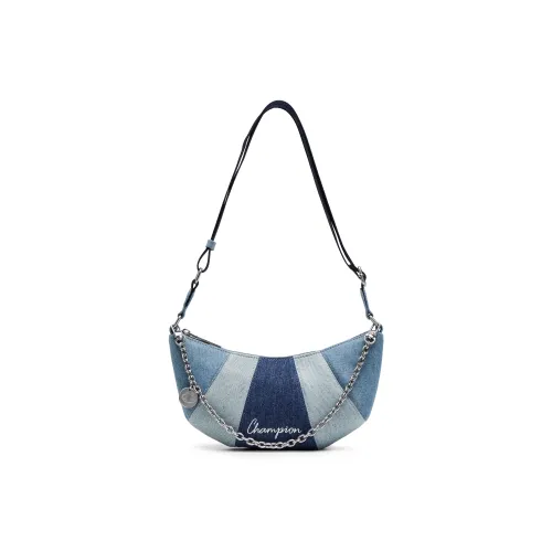 Champion Ткань Сумка через плечо Unisex Light Denim Medium Blue Denim Black