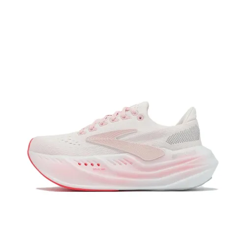 Brooks Glycerin Max Беговые кроссовки Низкий топ Розовый Белый Женский