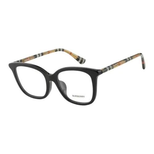Burberry Пластиковая оправа Квадратные оправы для очков Унисекс Черный